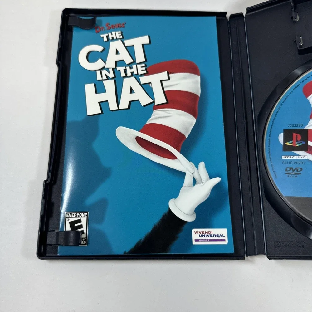 Dr Seuss The Cat in the Hat Sony PlayStation 2 Everyone 2003 Used